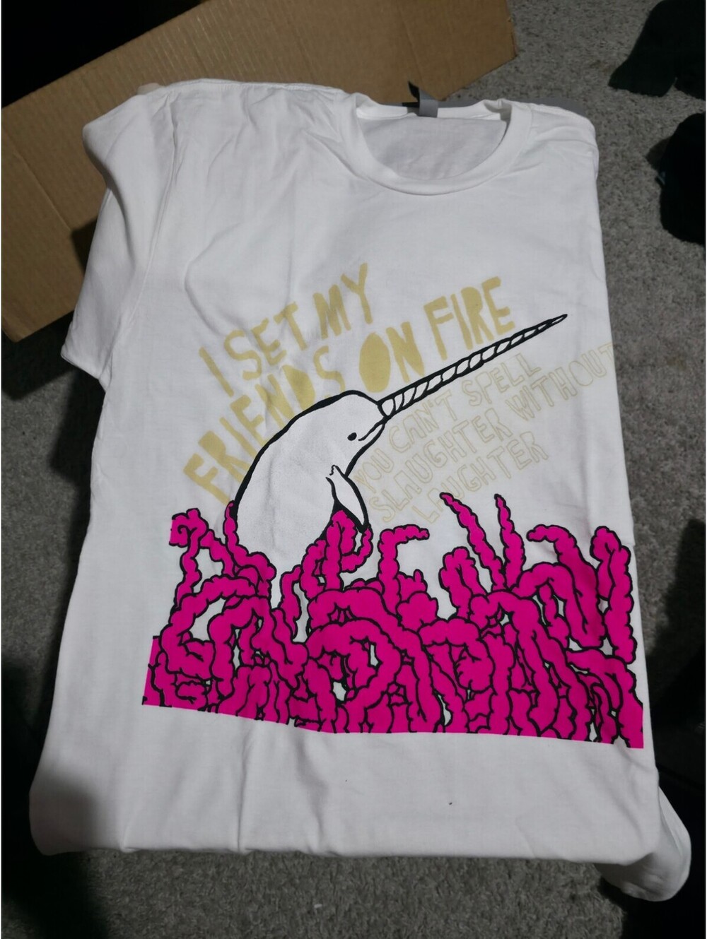 I Set My Friends On Fire shirt size Medium